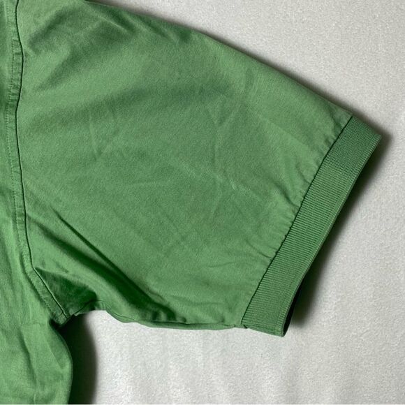 Tricots St Raphael Green Short Sleeve Polo Size Medium - Picture 7 of 12